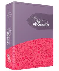 BÍBLIA MULHER VITORIOSA NOVA (LILÁS E ROSA)